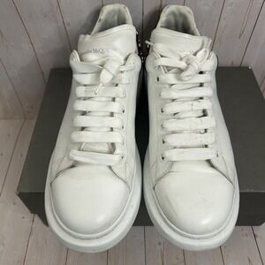 Alexander McQueen Studded‎ Oversized Sneakers White Size 12
